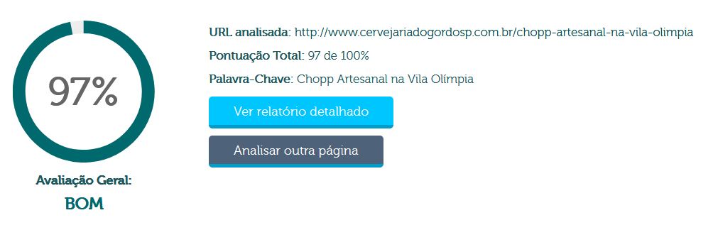 Site para Bares e Restaurante - Configurações Páginas