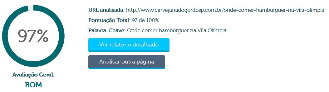 Site para Bares e Restaurante - Configurações Páginas