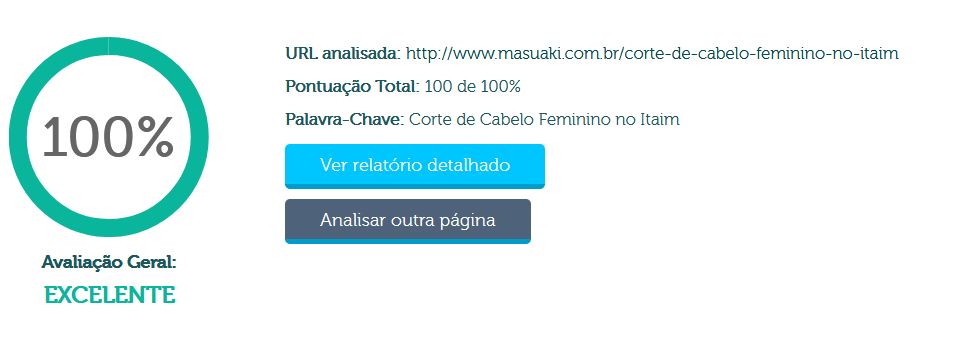 Site para Salão de Beleza - Configurações Páginas